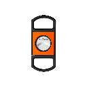 STDUPONT_CIGARCUTTER_NEONORANGE1.webp