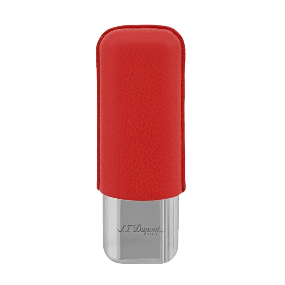 S.T. Dupont Leather Cigar Holder (Red)