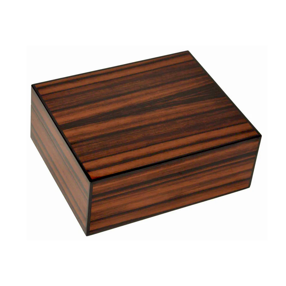 Elie Bleu Macassar Ebony Humidor - 50 Cigars