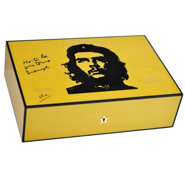 Elie Bleu Che Gold Sycamore Humidor - 110 Cigars