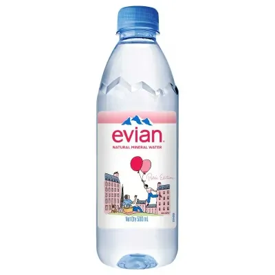 Evian Natural Mineral Water – 500ml