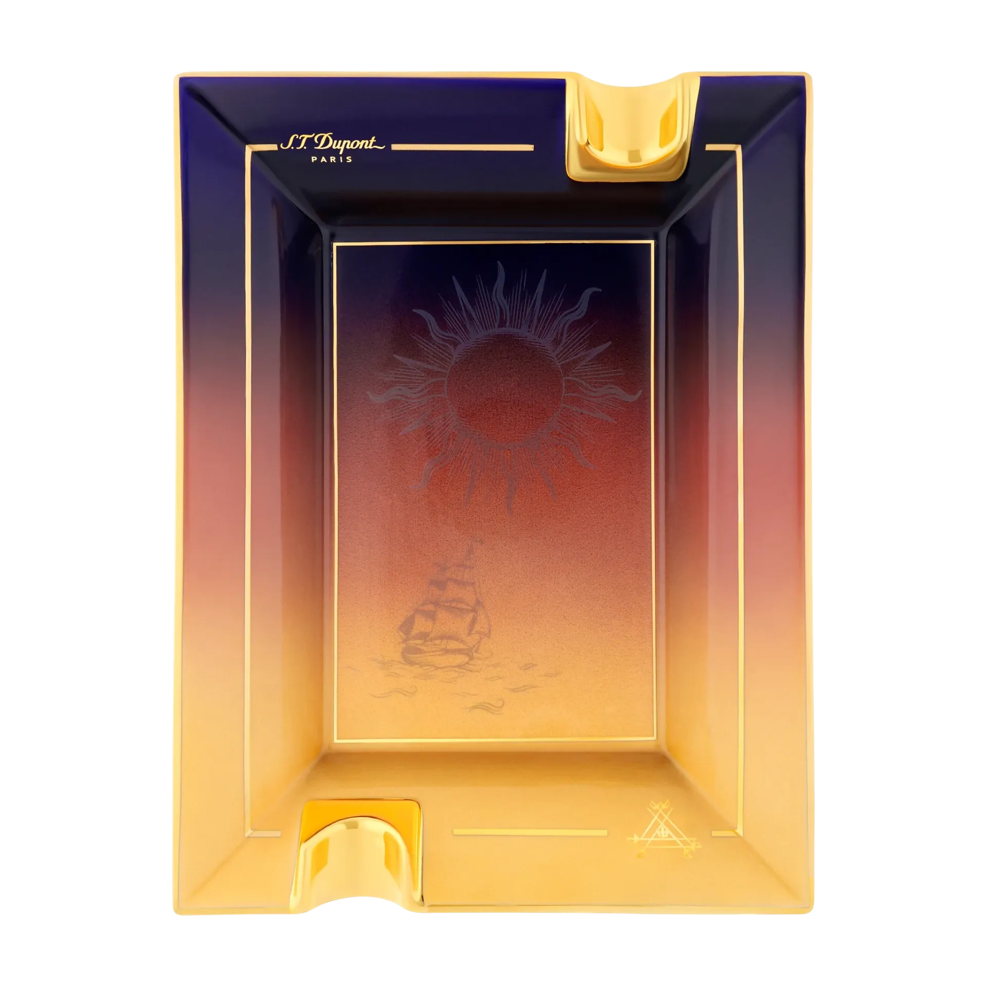 ST Dupont Ashtray Montecristo Violet