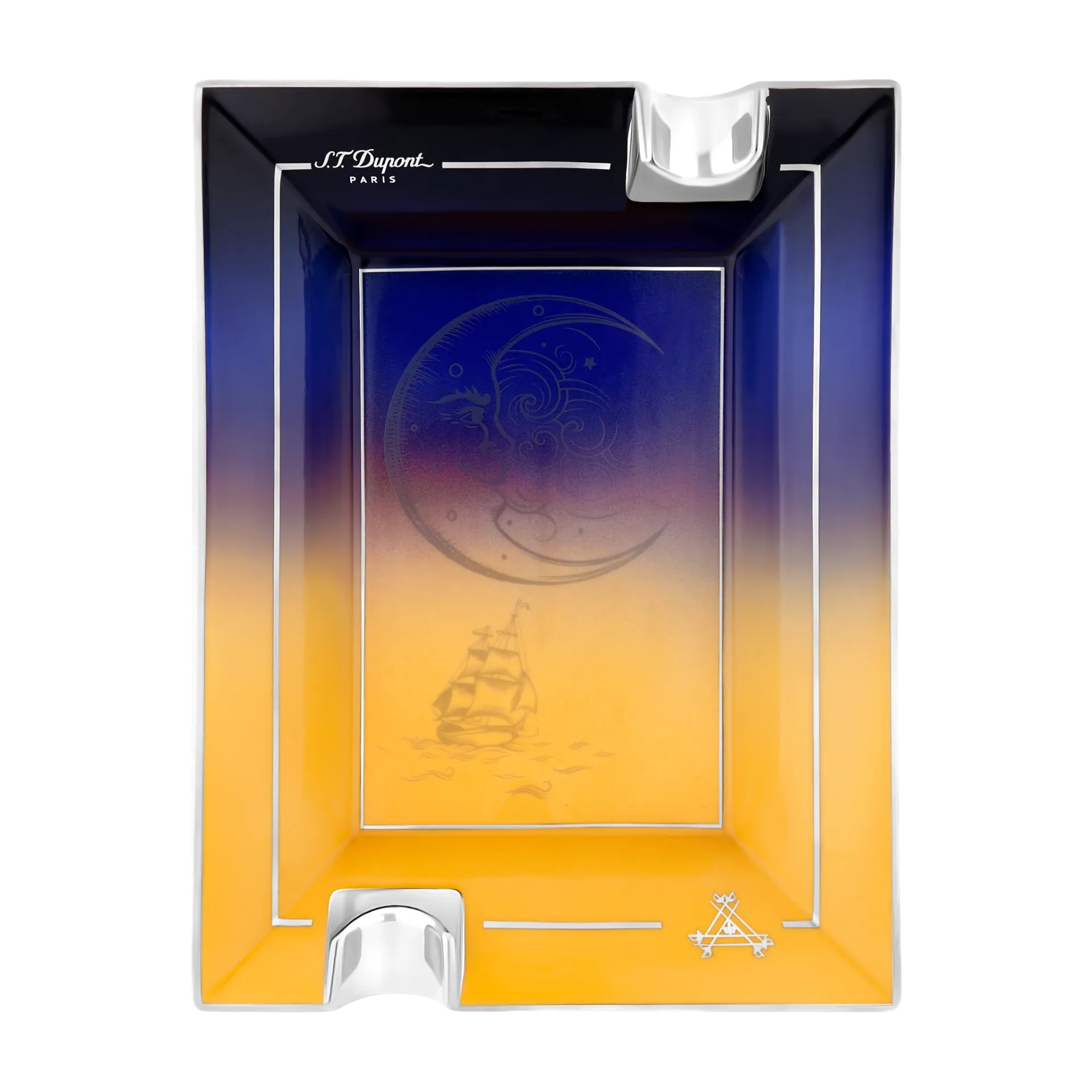 ST Dupont Ashtray Dark Blue