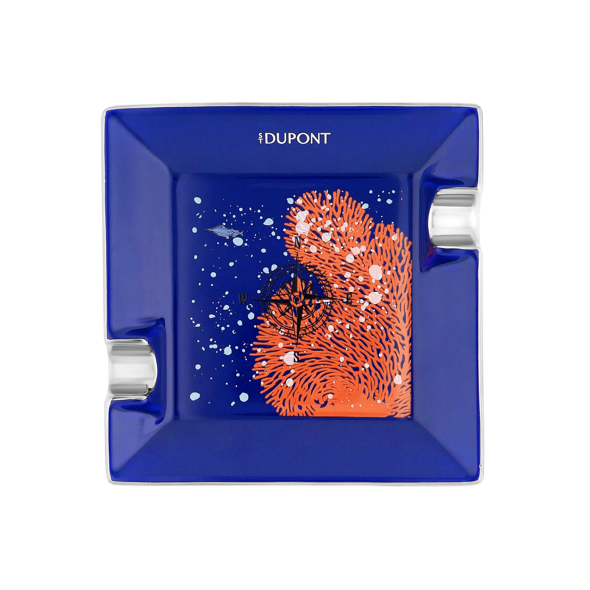 ST Dupont Ashtray Royal Blue