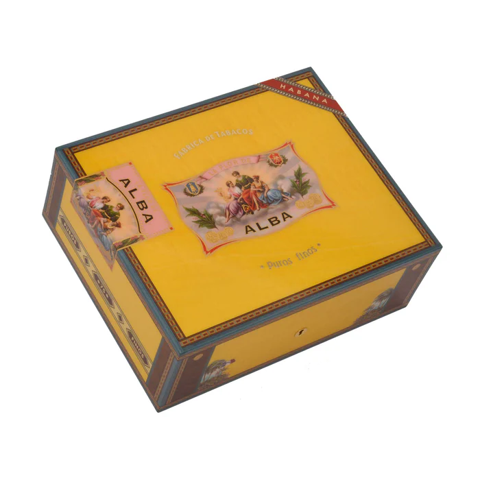 Elie Bleu Alba Humidor Yellow – 75 Cigar