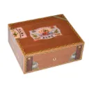 Elie Bleu Alba Humidor Mahogany – 75 Cigars