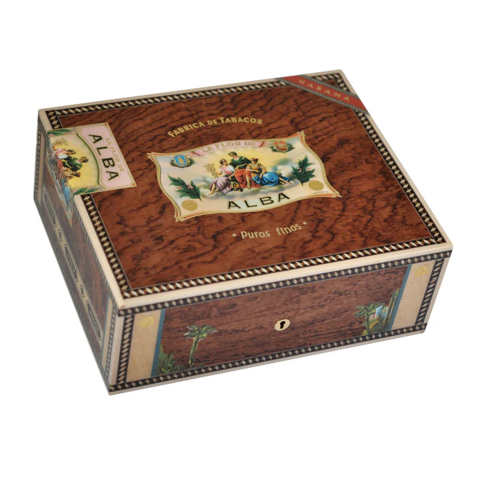 Elie Bleu Alba Humidor Bubinga – 75 Cigar